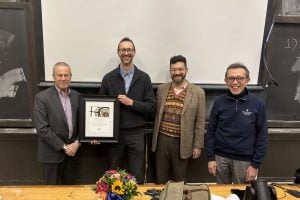 Sergey receives Kenan award