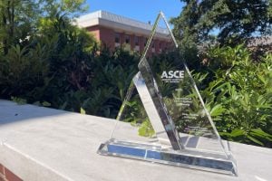 A photo of the LeFevre Award.