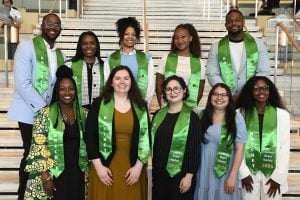 A group photo of the 2026 Bouchet Society inductees.