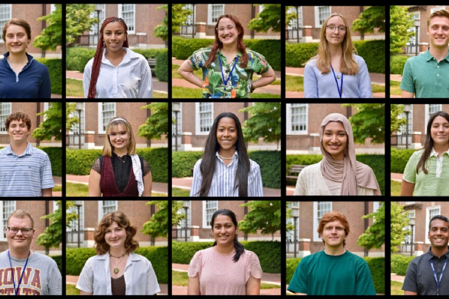 REU Summer Student Presentations Department of Chemical and