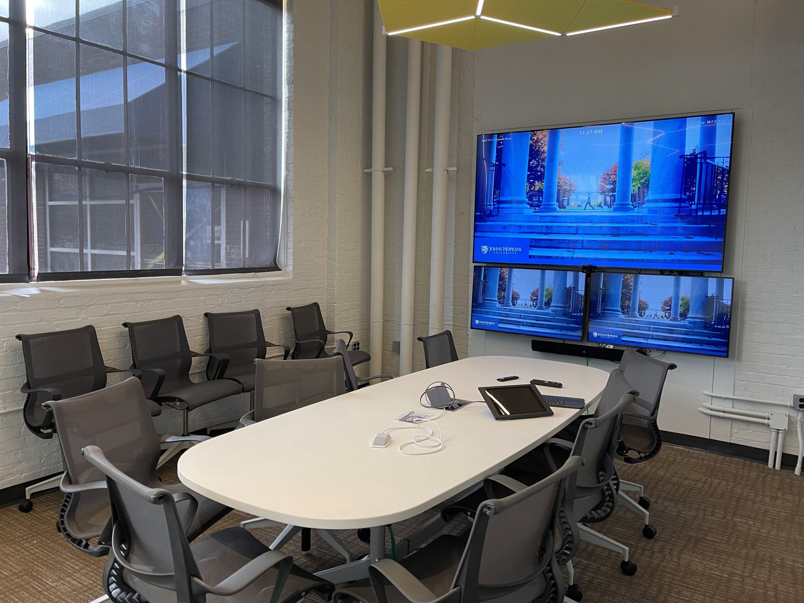 ConferenceRoom2 JHU WSE conference room with multimedia setup