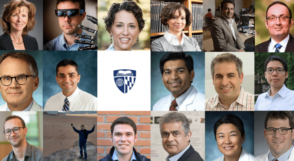 Banner image with extended reality awards winner avatars