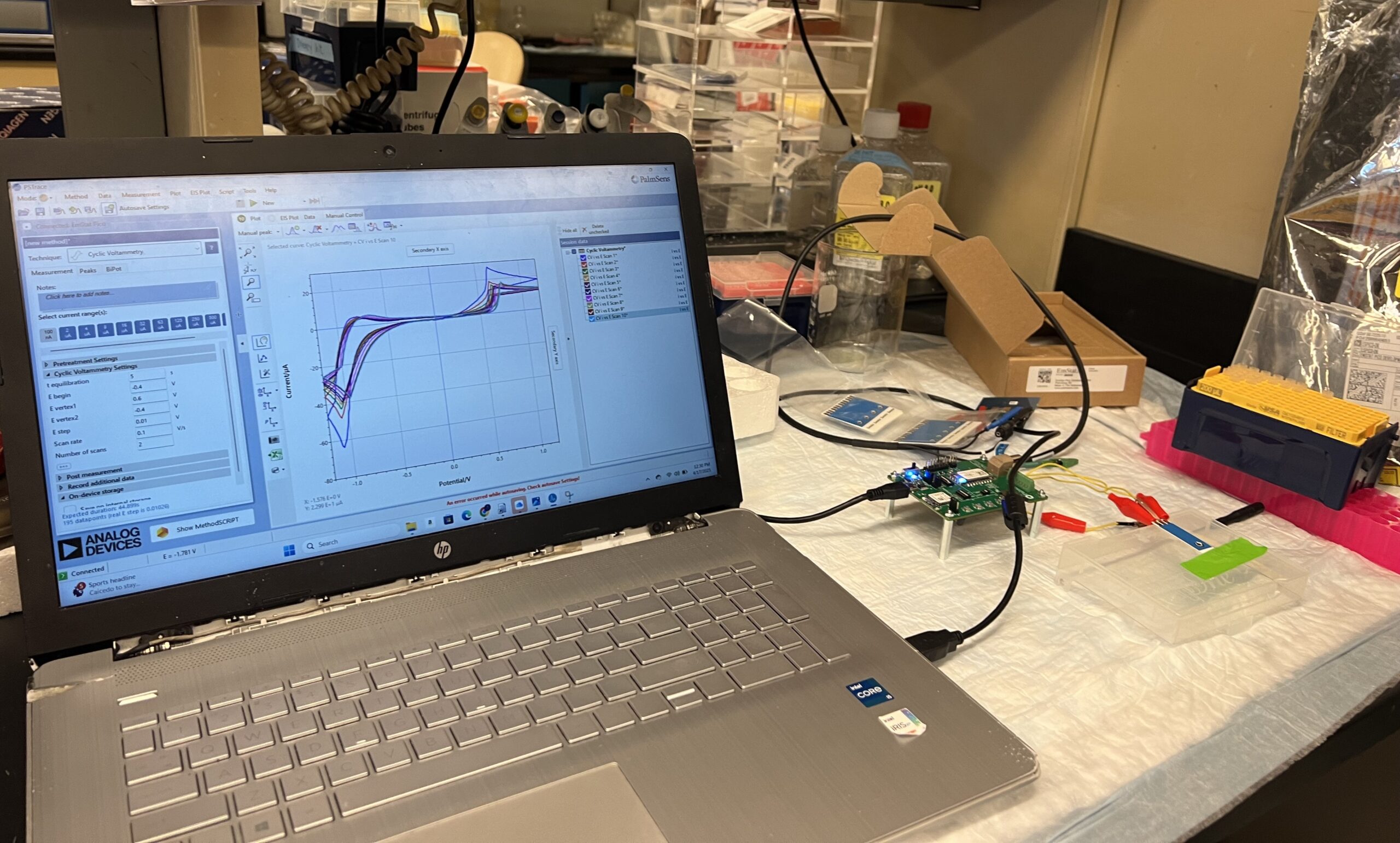 Minimally Invasive Wearable Device for Real-Time, Continuous Cortisol Monitoring