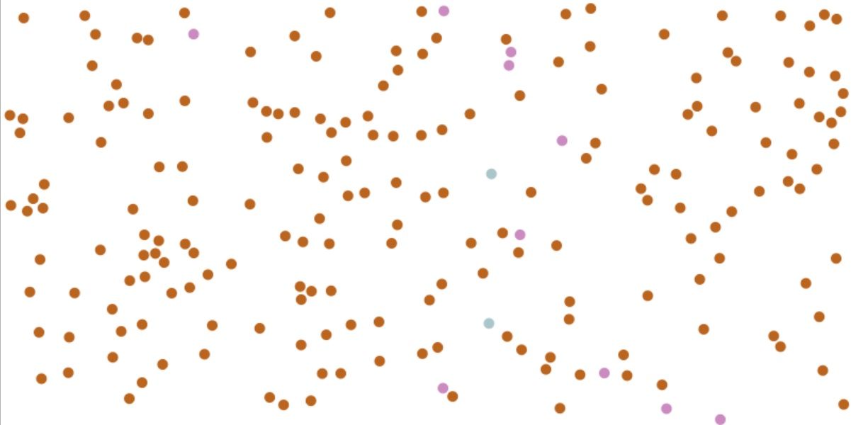 Percolation model of spread of disease healthy, infected, recovered persons
