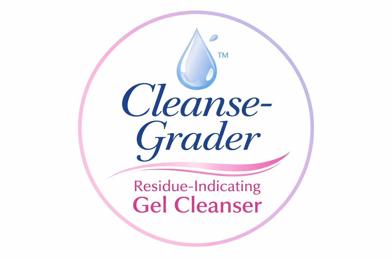 Cleanse-Grader: A color-changing cleanser for real-time visualization of residue removal