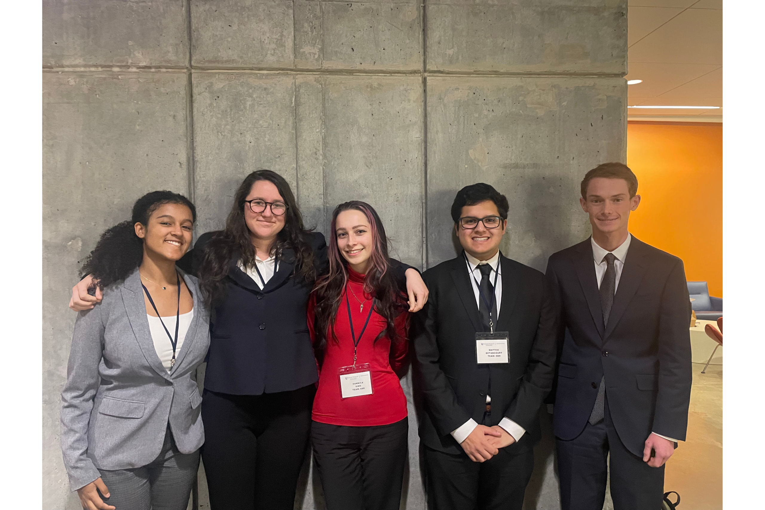 The five person team of SBD26