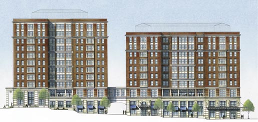 With the completion of the Charles Commons project, more student housing, a big Barnes & Noble bookstore, and plenty of retail space will create an inviting entrance to Charles Village. Of the project’s $62-million cost, Hopkins seeks to raise $10 million in private support.
