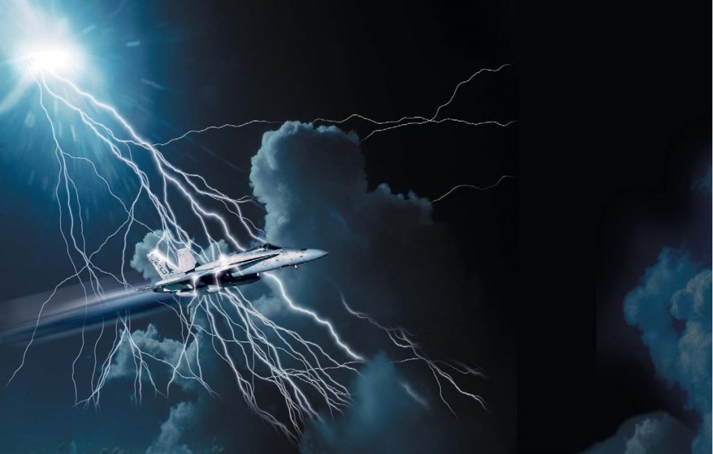 High-tech films being developed in the Center for Multi-Functional Appliqué could have a potential use in protecting aircraft from lightning strikes.