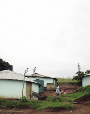 To feed families in this Zulu area devasted by AIDS, students from the Whiting School’s chapter of Engineers Without Borders are assisting villagers to expand irrigation for their vegetable gardens.