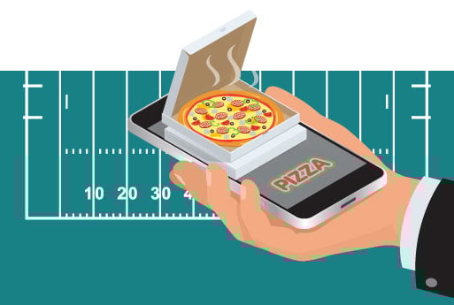 illustration of pizza box