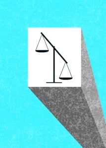 decorative illustration of scales