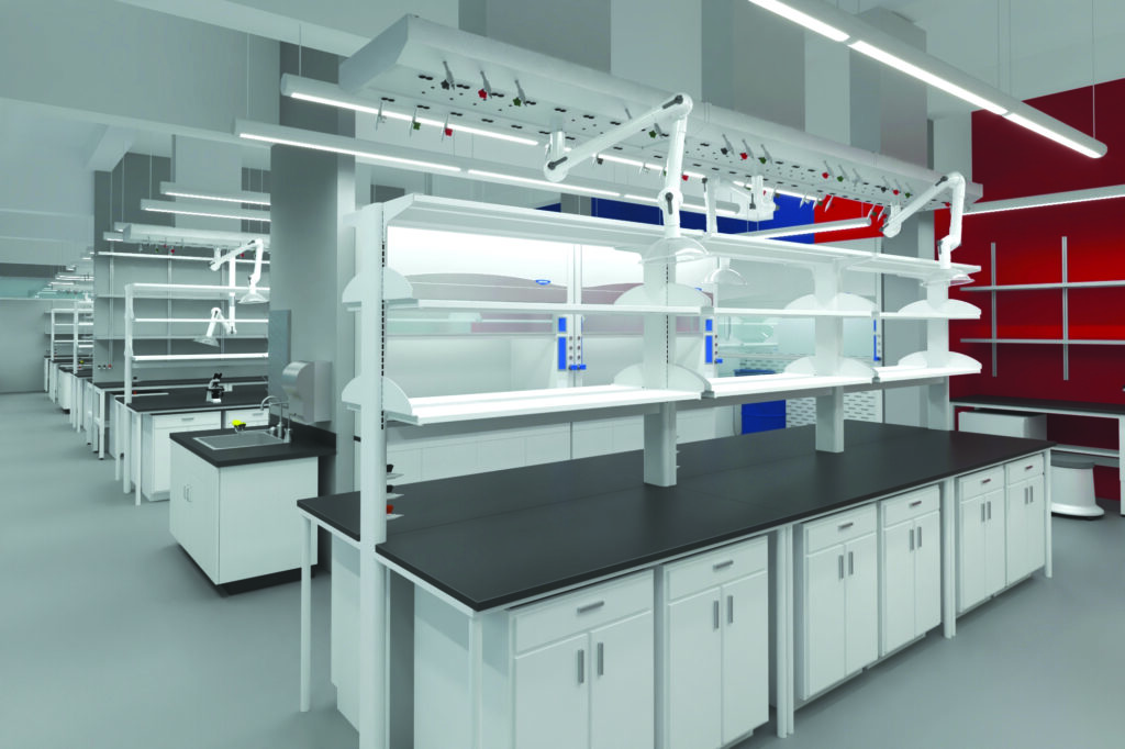 A photo from the new R. Lab