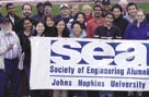 Ever since its early days, the Society of Engineering Alumni has been connecting graduates, including at this 2004 picnic.