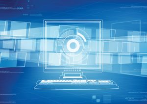 Illustration of computer