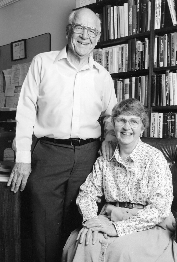 A photo of Bob and Beth Scanlan