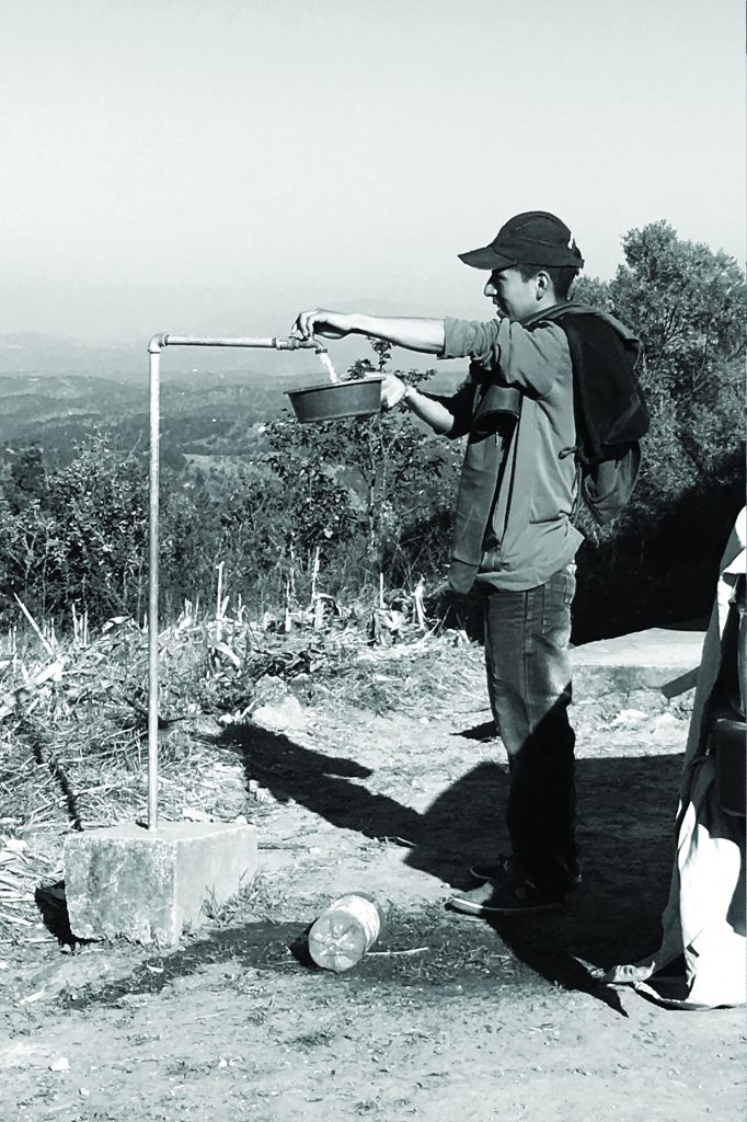 Solar-powered water pump