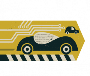 Autonomous vehicle illustration