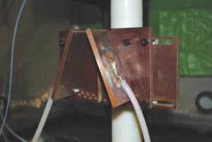 Photograph of Cooper's copper plate system