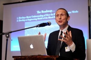 image of Peter Searson giving a lecture