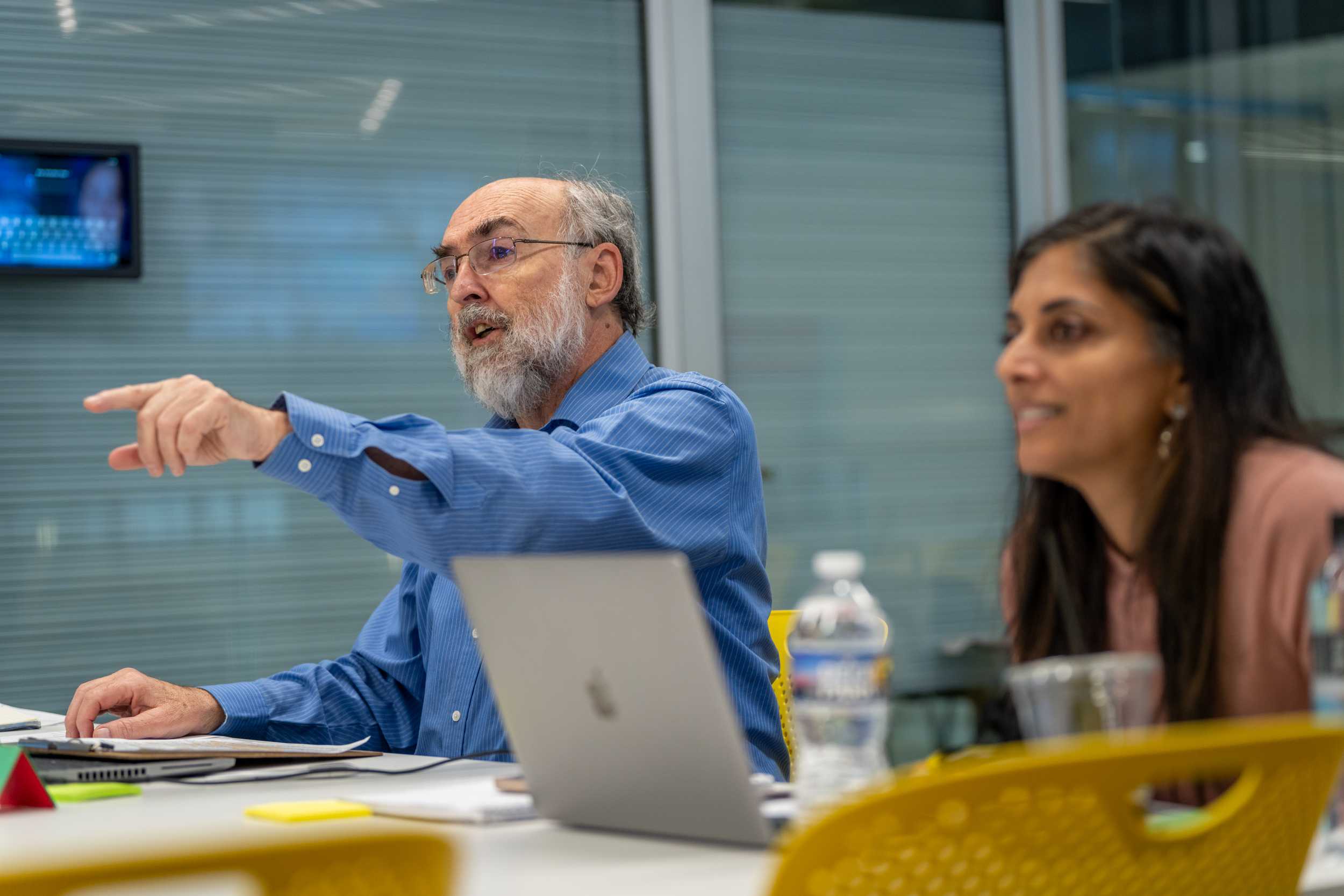 Facilitators of the Advanced Grant Writing Workshop: Chuck Montague and Sri Sarma.