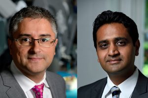 Side by side headshots of Rene Vidal on the left and Vishal Patel on the right.