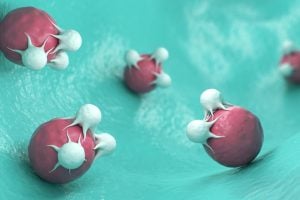 A rendering of T-cell activity