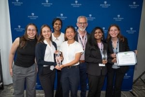 The TriageNow and RescueReady teams with Larry Aronhime at HopStart 2025