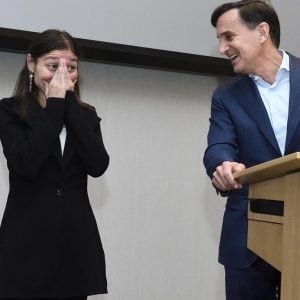 Biomedical Engineer Jamie Spangler Receives President's Frontier Award